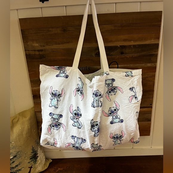 Stitch Disney bags from Primark.  Duffle and tote. - Picture 7 of 8